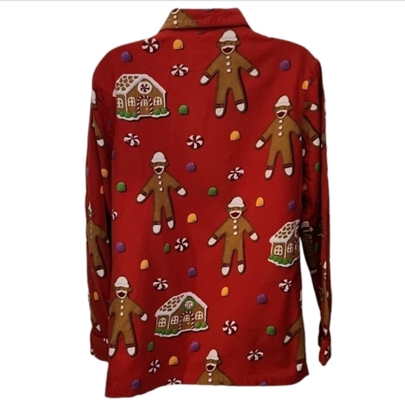 Sock Monkey Holiday Sleep Shirt - Picture 2 of 4